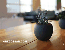 Tablet Screenshot of gregcesar.com